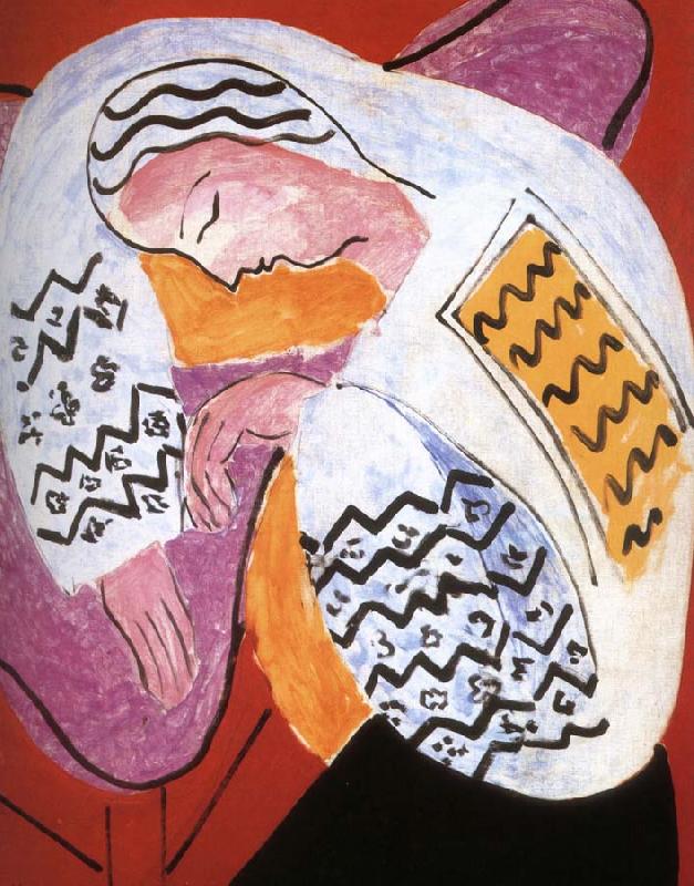 Henri Matisse Sleeping woman oil painting image